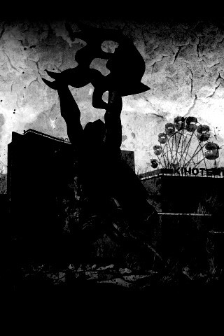 Памятник в Припяти обои