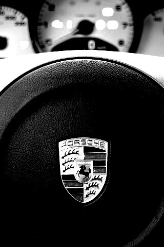 Руль Porshe обои