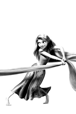 Рапунцель и пойманный Флин обои