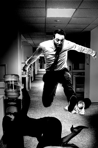 Ещё один день в офисе обои