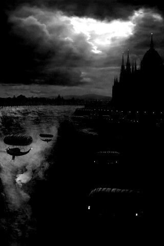 Фентезийный Будапешт обои