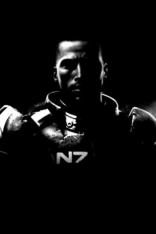 Шепард из Mass Effect обои
