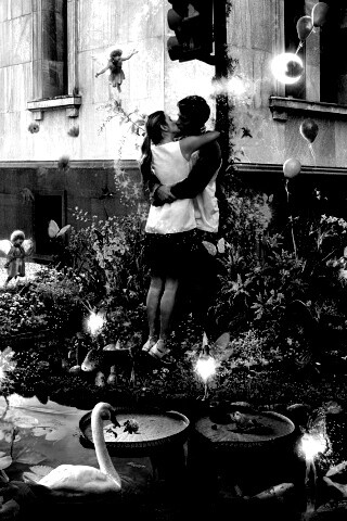 Волшебный поцелуй обои