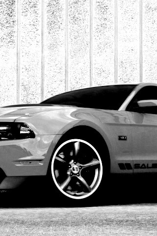 Красный Мустанг GT обои