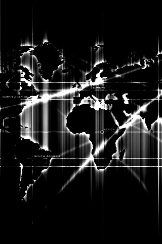 Карта мира в новом стиле обои