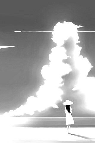 Волшебные облака обои