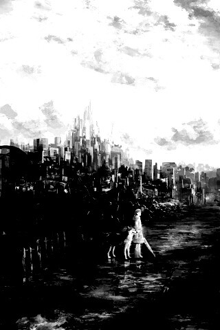 Девушка с собакой обои