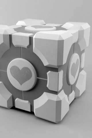 Взвешенный куб-компаньон обои