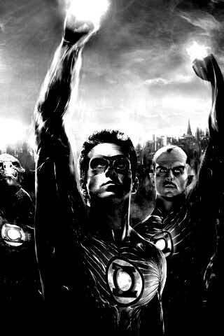 Зеленый фонарь обои