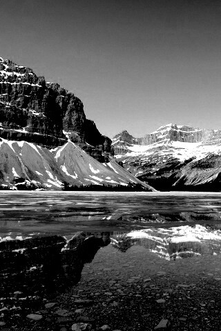 Снежные горы обои