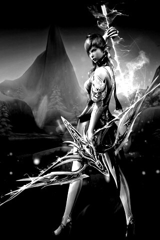 Эльфийка из Aion обои