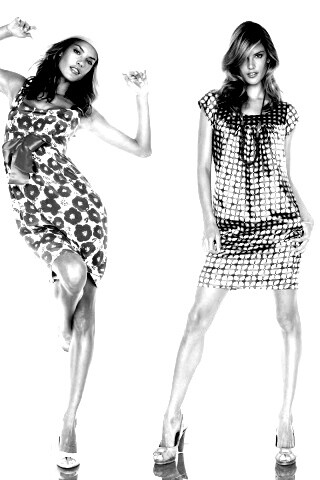 Алессандра Амбросио в четырех образах обои