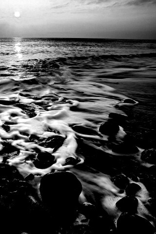 Каменистый берег обои