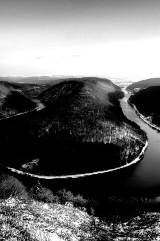 Изгиб реки обои