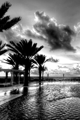 Бассейн обои