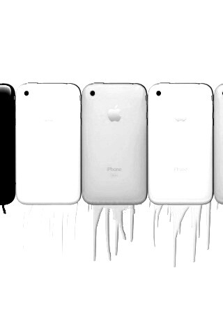 iPhone в разных цветах обои