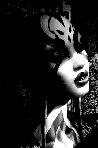 Девушка и богомол обои