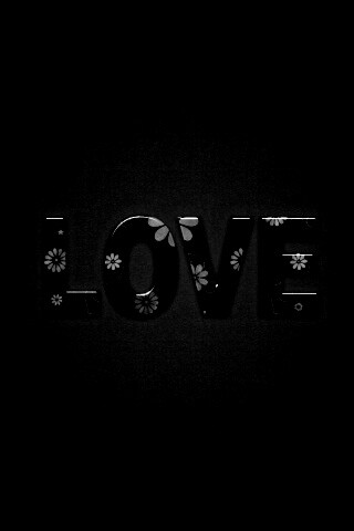 Любовь в минимализме обои