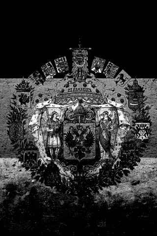 Флаг Российской Империи в стиле гранж обои