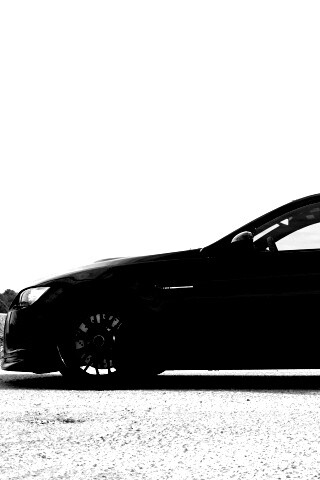 BMW и девушка обои