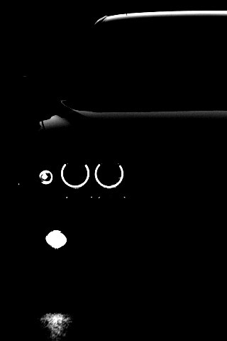 Чёрный BMW обои