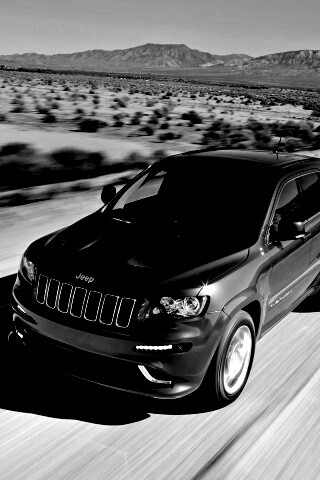 Красный Jeep обои