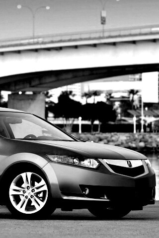 Acura на фоне моста обои