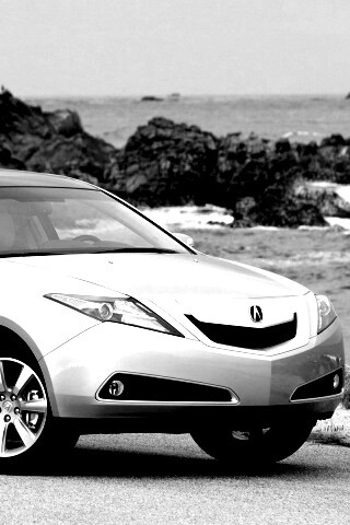 Acura на побережье обои