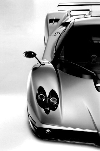 Pagani Zonda спереди обои
