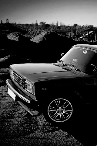 Кислотные жигули обои