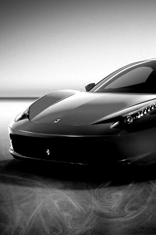 Огненный феррари обои