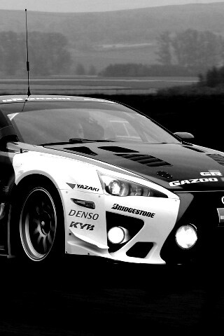 Гоночный Лексус обои