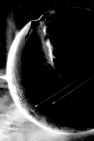 Эвакуация с гибнущей планеты обои