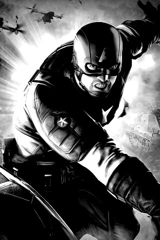 Капитан Америка обои