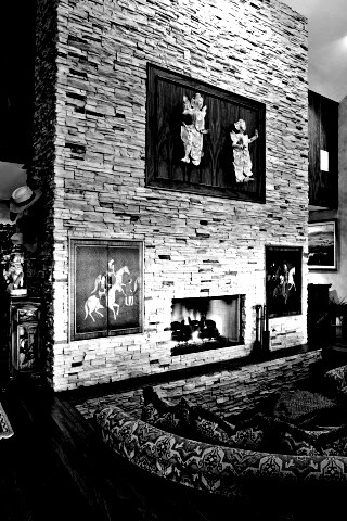 Интерьер гостинной обои