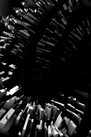 Модели домов засасывает обои