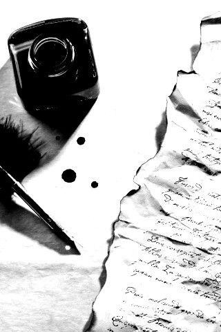 Мятое письмо обои