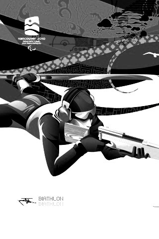 Олимпиада в Ванкувере 2010: Биатлон обои