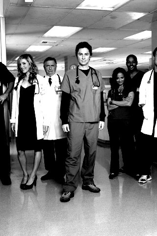 Герои сериала Клиника обои