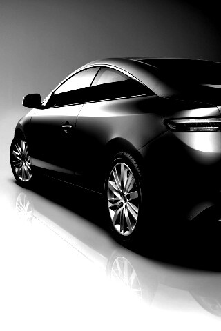 Рено Лагуна: вид сзади обои