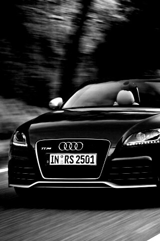 Кабриолет ауди: вид спереди обои