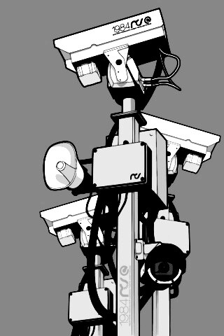 Недремлющее око камер наблюдения обои