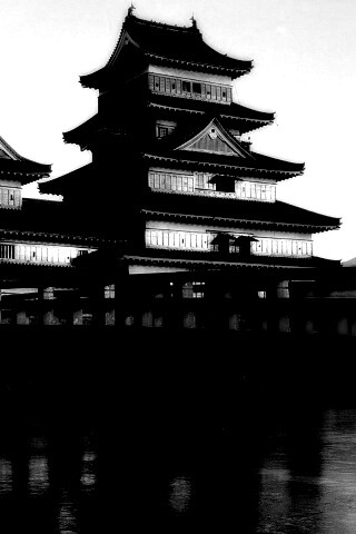 Дом на берегу обои