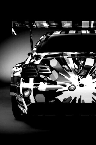 BMW  в сумасшедшем окрасе обои