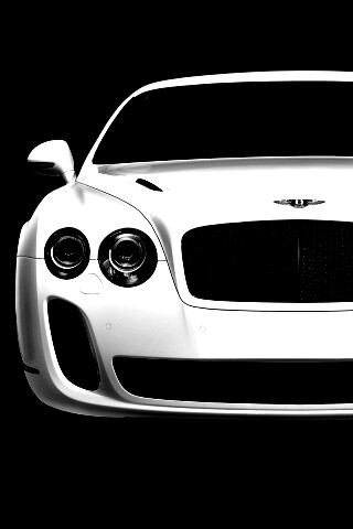 Белый Бентли Континентал обои