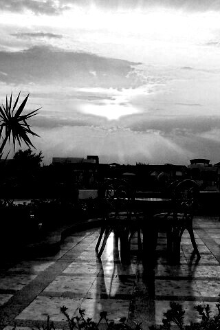 Закат в Хургаде обои