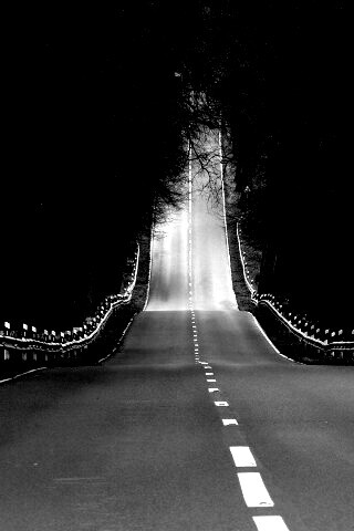 Дорога уходит ввысь обои