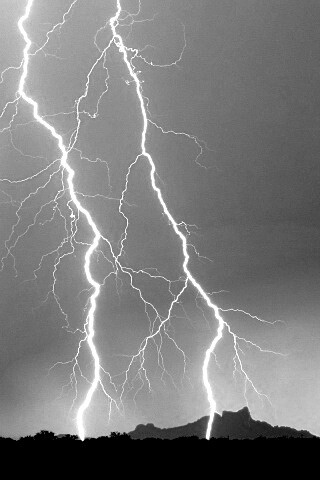 Двойная молния обои