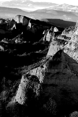 Скалы на рассвете обои