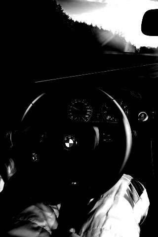 За рулём BMW обои